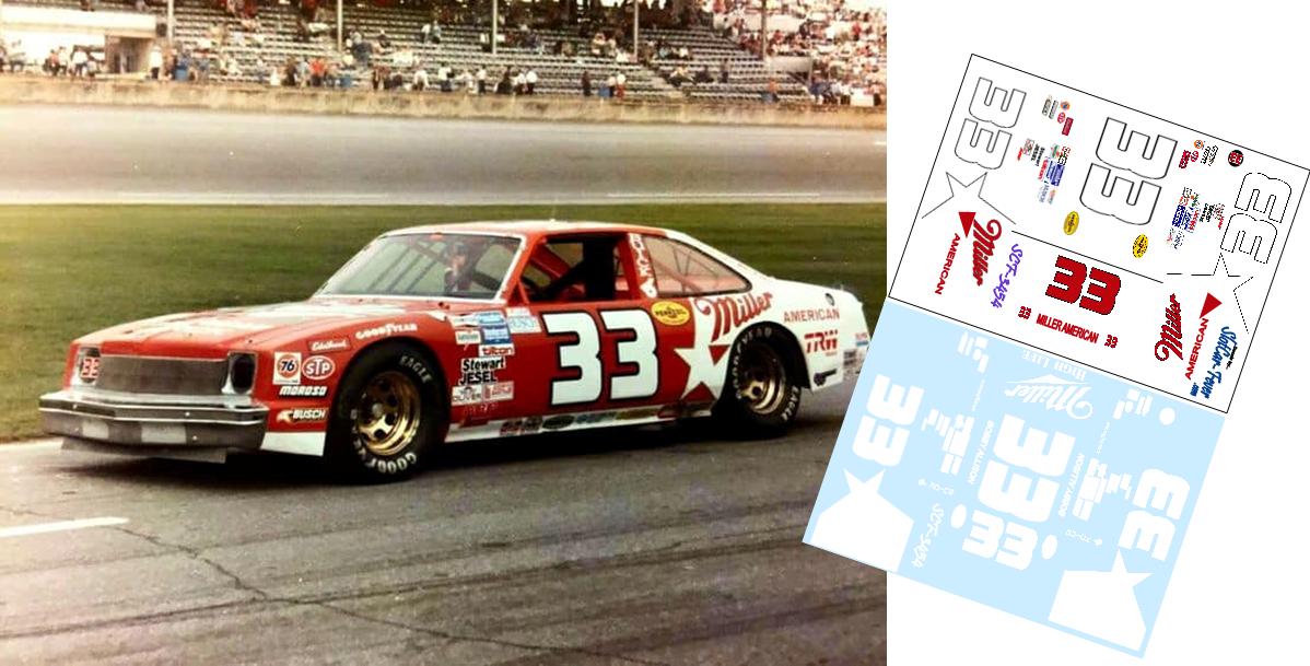 SCF3454-C #33 Bobby Allison Buick