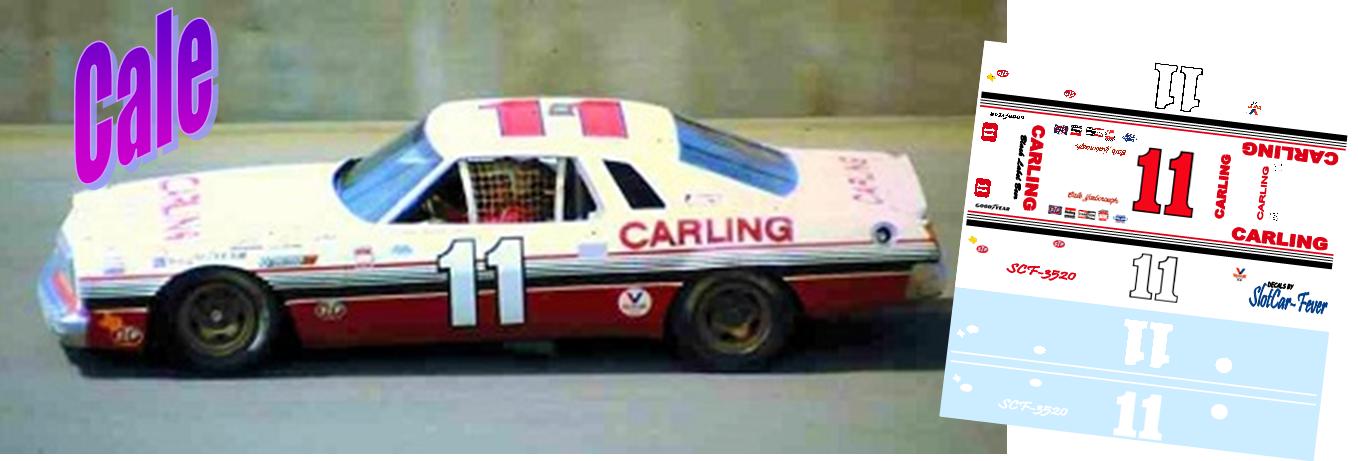 SCF3520-C #11 Cale Yarborough 74 Chevy