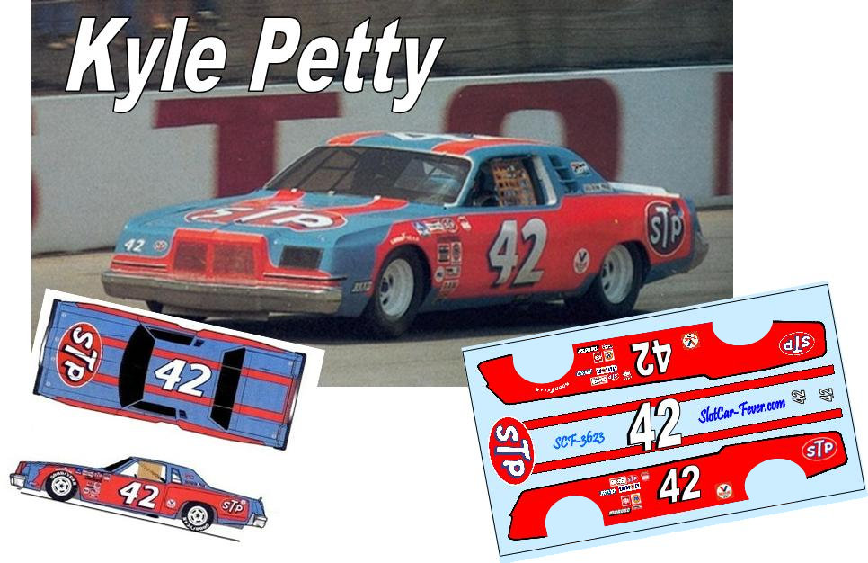 SCF3623-C #42 Kyle Petty 1978 STP Valvoline Dodge Magnum