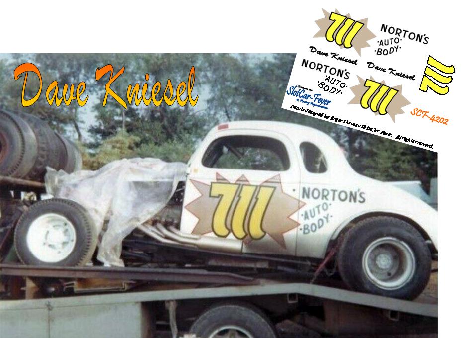 SCF4202 #711 Dave Kniesel modified coupe