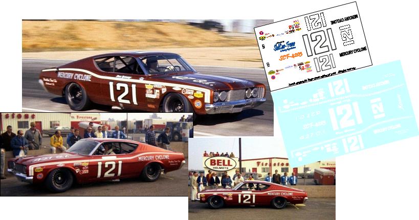 SCF4203 #121 Dan Gurney Wood Brothers Mercury Cyclone