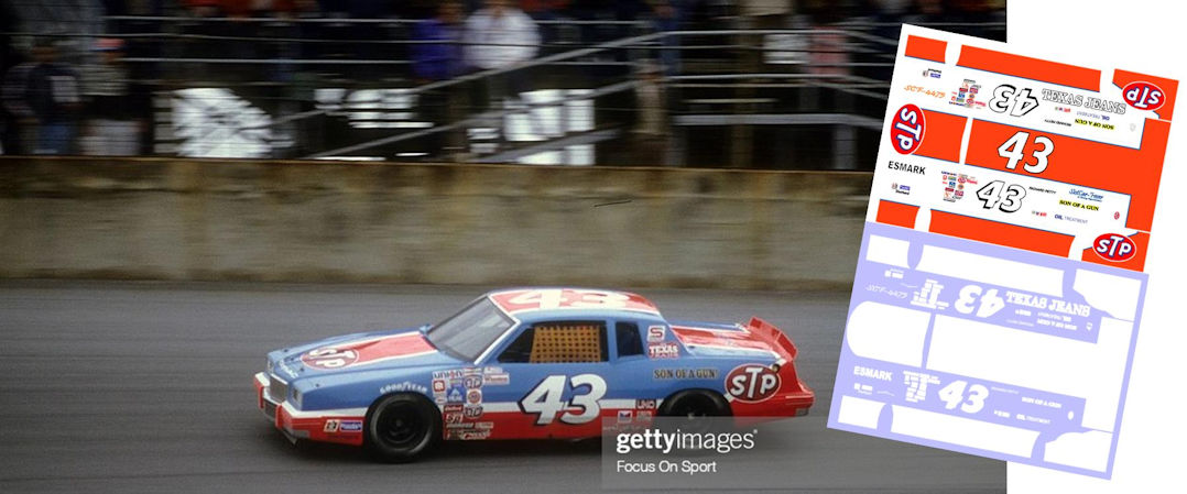 SCF4475-C #43 Richard Petty 1983 STP Pontiac