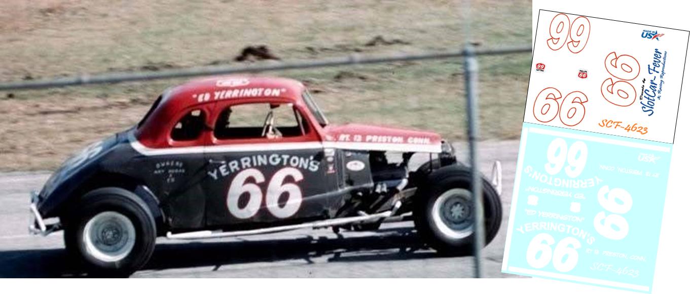 SCF4623-C #66 Ed Yerrington Phillips 66 modified coupe