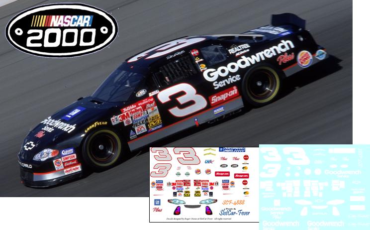 SCF-4888-C #3 CDale Earnhardt Sr 2000 Goodwrench Chevy Impala