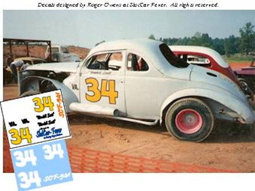 SCF_541-C #34 Wendell Scott modified coupe