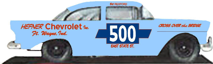 SCF_593-C #500 Bill Rexford 1955-56 Chevy