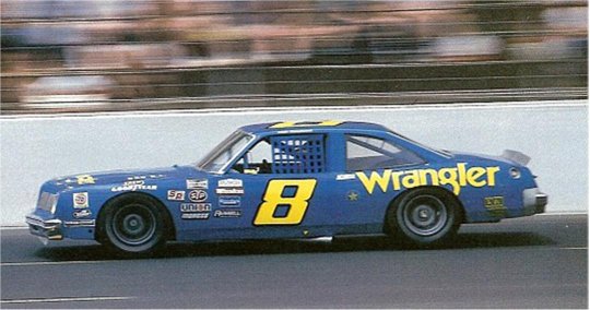 SCF_628-C #8 Dale Earnhardt Sr. Wrangler Jeans Pontiac Ventura