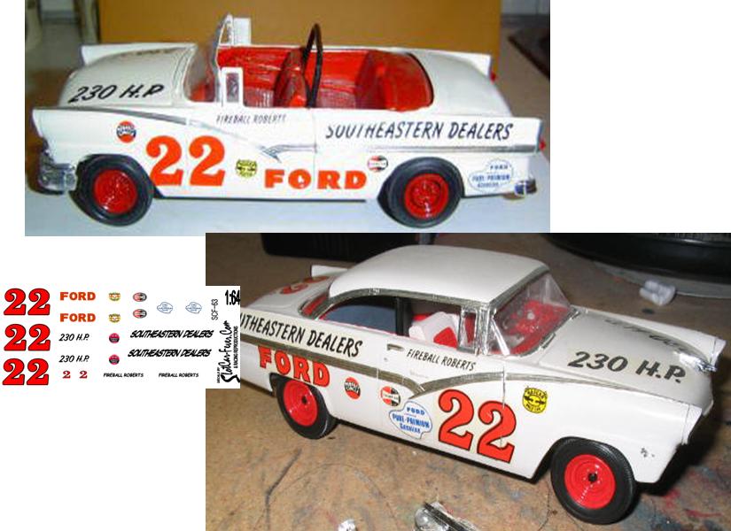 SCF_063 #22 Fireball Roberts 1956 Ford