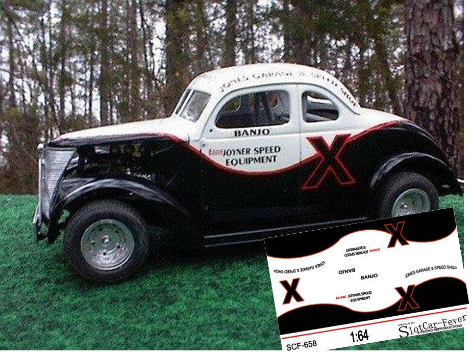 SCF_658-C #X Banjo Matthews Chevy coupe