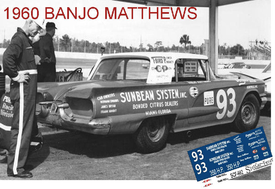 SCF_682-C #93 Banjo Matthews 60 Thunderbird