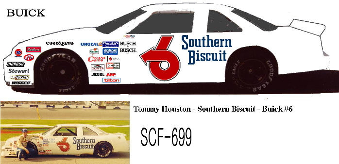 SCF_699 #6 Tommy Houston Southern Biscuit Buick