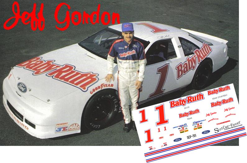 SCF_701 #1 Jeff Gordon Baby Ruth Ford Thunderbird