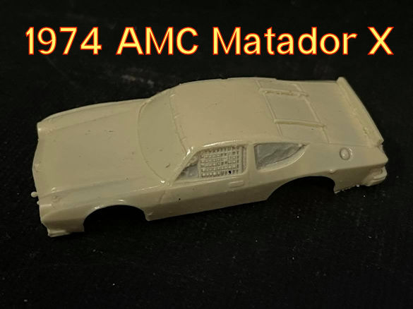 74AMCMatador 1:64 scale Resin 1974 AMC Matador X