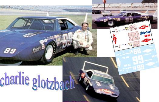 SCF_791-C #99 Charlie Glotzbach Dodge Charger