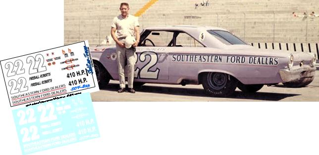 CMO-823 #22 Fireball Roberts 63 Ford