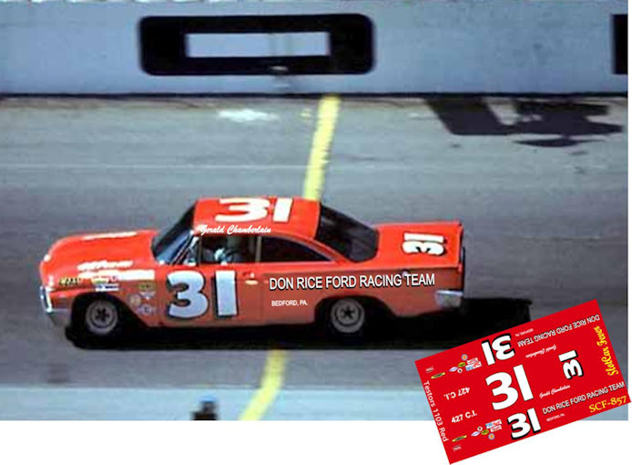SCF_857-C #31 Gerald Chamberlain 1961 Don Rice Ford Racing Team