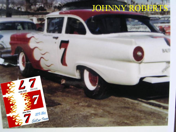SCF_862 #7 Johnny Roberts 1957 Ford