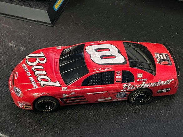 ScalextricEarnhardt #8 Dale Earnhardt Jr Budweiser Chevy 1:32 slot car