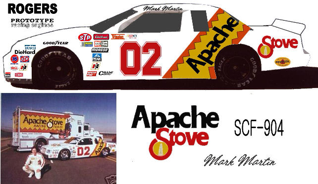 SCF_904 #02 Mark Martin 'Apache Stove' Buick