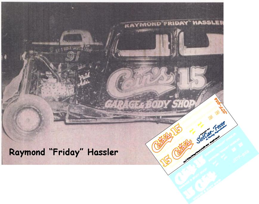SCF_924-C #15 Raymond "Friday" Hassler 32 Ford Sedan