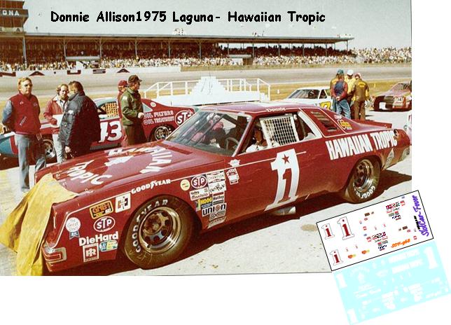 SCF_968-C #1 Donnie Allison Hawaiian Tropic 75 Chevy Laguna