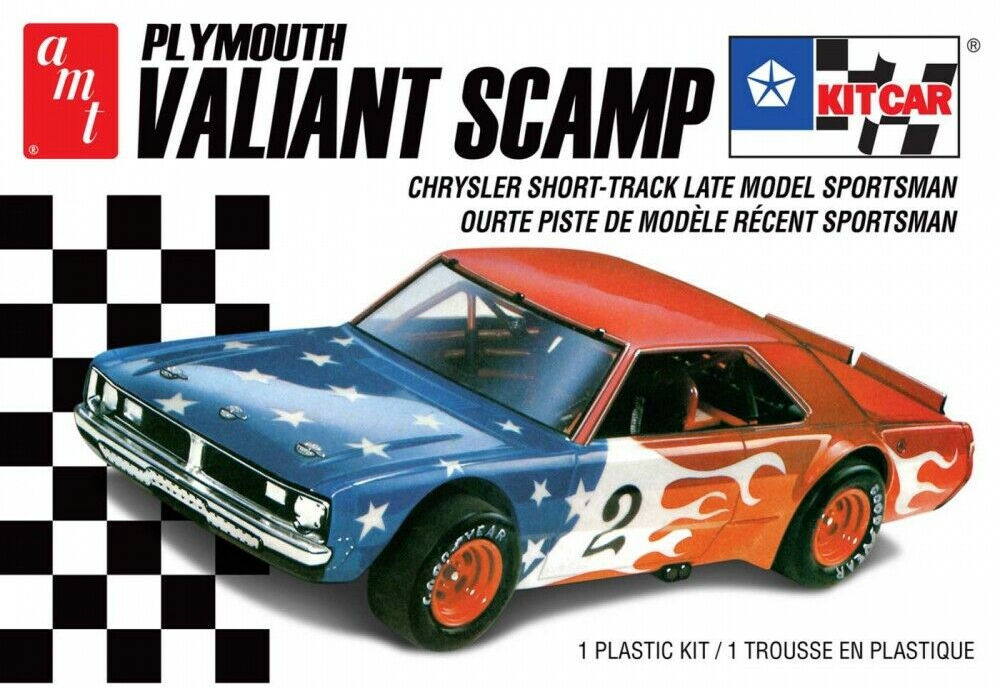 AMT_1171M #2 AMT Plymouth Valiant Scamp Kit Car (1:25)