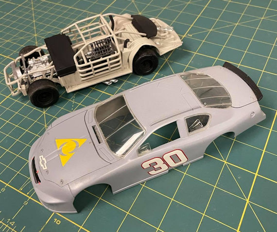 Built30AOL #30 AOL Chevy driven by UNKNOWN (1:25)