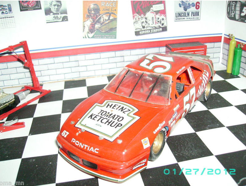 Built #57 Heinz Pontiac driven by Hut Stricklin (1:25)