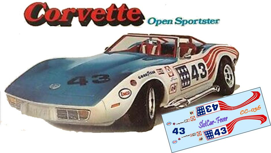 CC-036-C Corvette Open Sportster