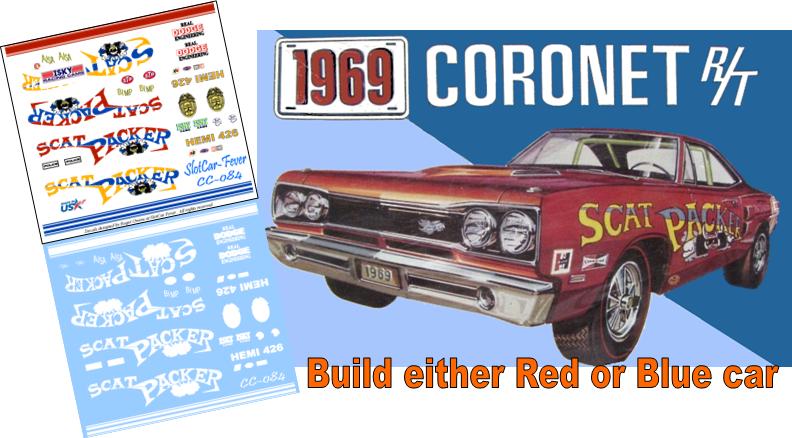 CC-084-C "SCAT PACKER" 1969 Dodge Coronet R/T