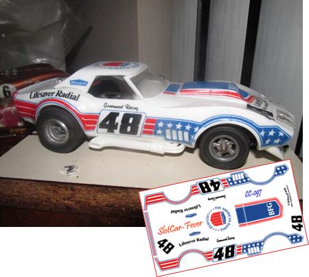 CC-097 1971 Corvette "Greenwood Racing" #48