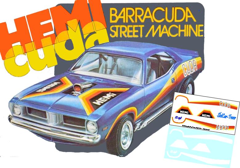 MM--396-C "Hemi Cuda" Barracuda Street Machine