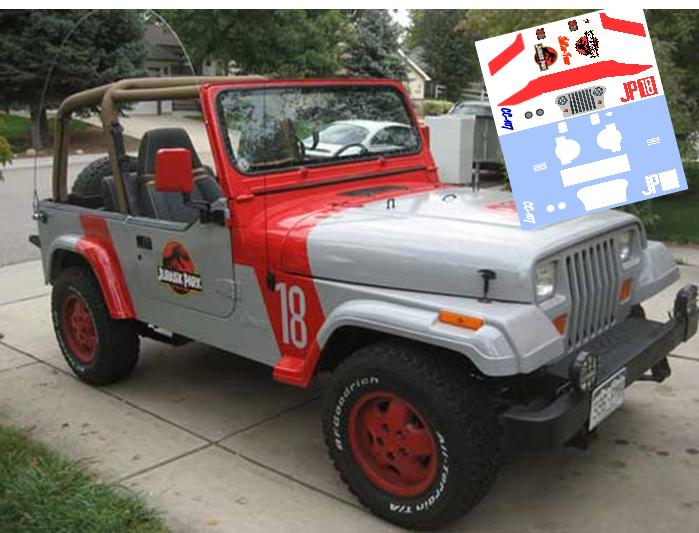 CC-107-C Jurassic Park Jeep.