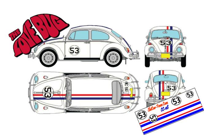 CC-118-C Herbie the Love Bug VW Bug