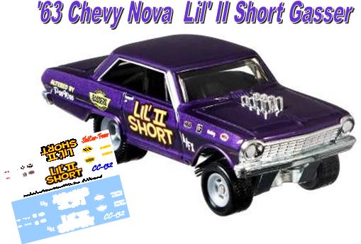 CC-132-C Lil' II Short 1963 Chevy Nova