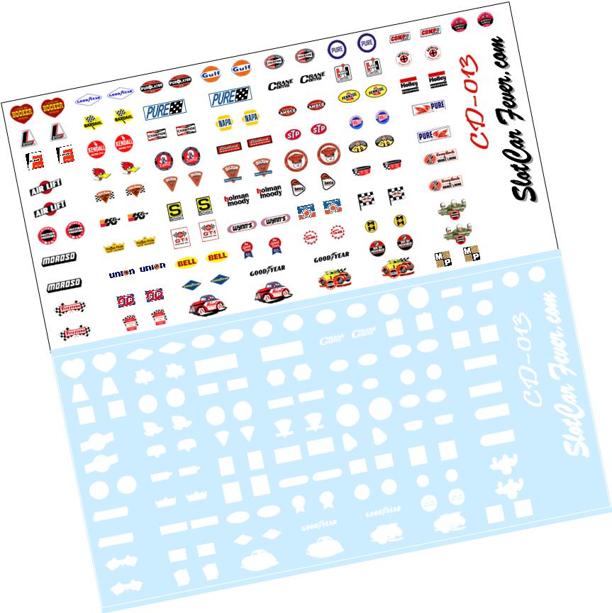 CD_013-C Contingency Sponsor Stickers (vol 1)