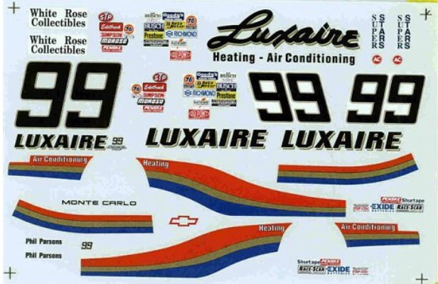 CHM_1011 #99 Monte Carlo Phil Parsons Luxaire (1:24)