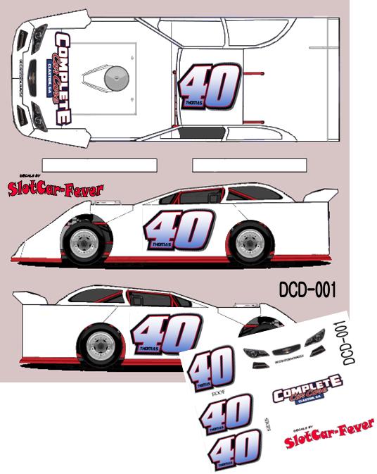 SCF1264 #40 Ron Thomas Chevy modified