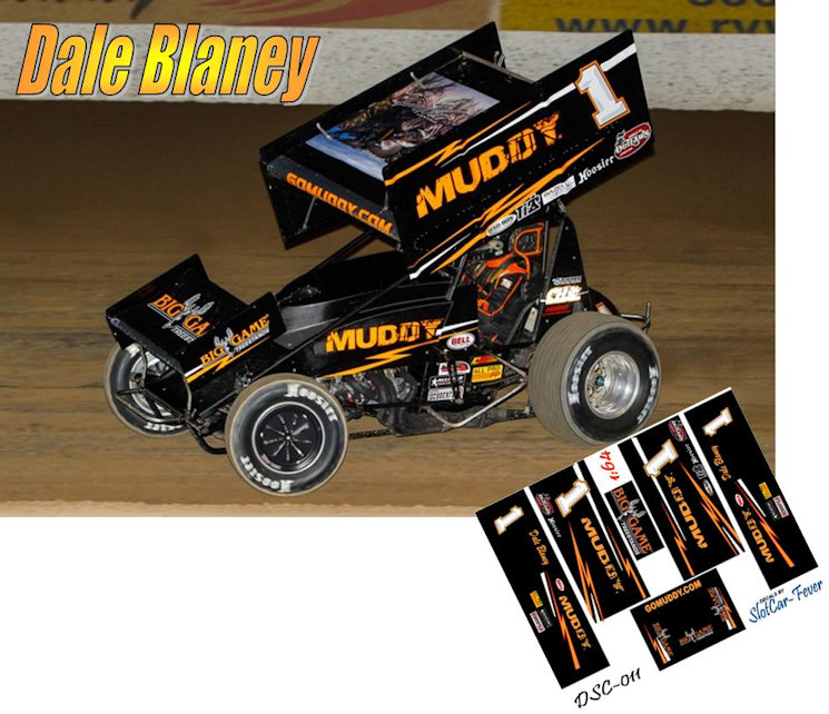 SC_011 #1 Dale Blaney Muddy sprint car