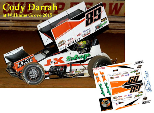 SC_023 #89 Cody Darrah  at Williams Grove 2015