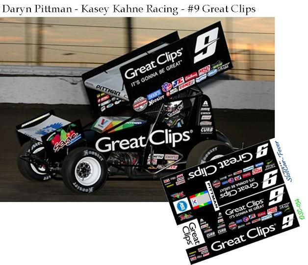 SC_034 #9 Daryn Pittman - Kasey Kahne Racing Great Clips