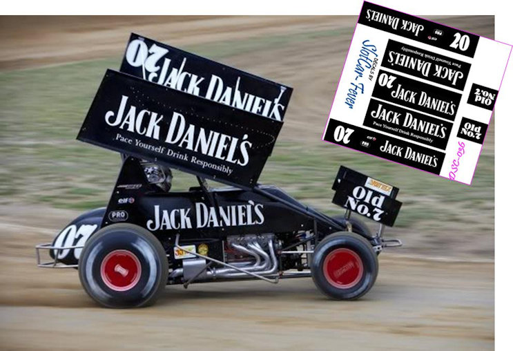 SC_036 #07 UNKNOWN  Jack Daniels sprint car