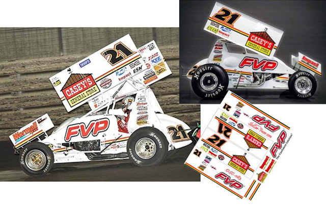 SC_083 #21 Brian Brown FVP Sprint Car