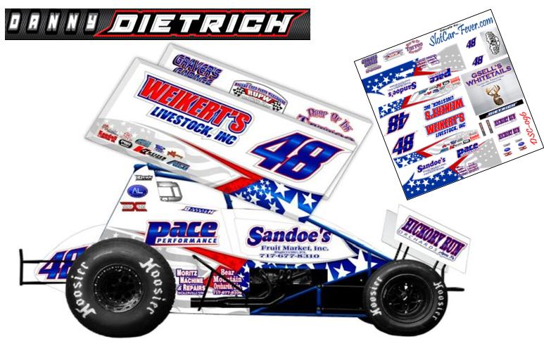 SC_096 #48 Danny Dietrich 2017 Weigert Livestock Sprint Car