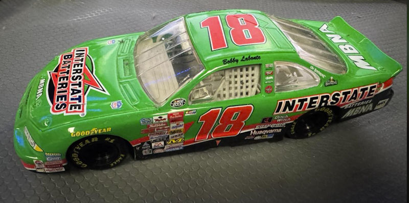 Diecast18Interstate  #18 Bobby Labonte Interstate Battery Pontiac 1:24 scale