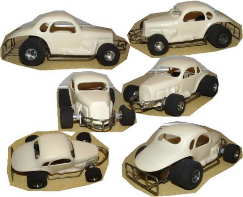 HLR-35Chevy '35 Chevy Coupe Resin Body (1:32)