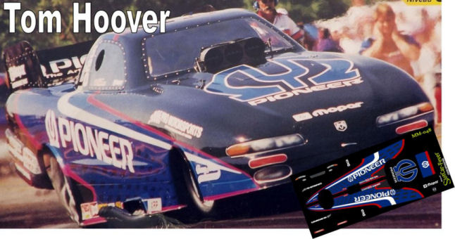 MM_048-C Tom Hoover 1998 Dodge Pioneer Avenger Funny Car