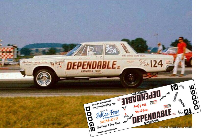 MM_075-C Wes Koogle & Jerry Koons 1966 DEPENDABLE Dodge Coronet