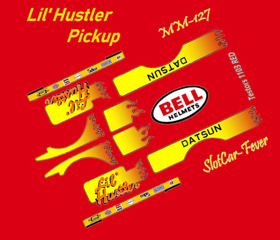 MM-127 Lil' Huster drag Dotsun pickup
