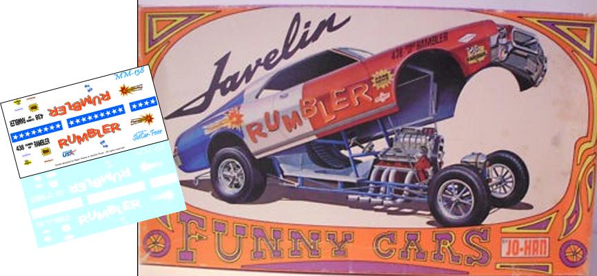 MM-138-C Rumbler Javelin Early Funny Car
